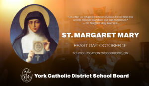 FEAST DAY: October 16, St. Margaret Mary